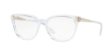 versace clear frame eyeglasses|eyeglasses versace glasses on face.